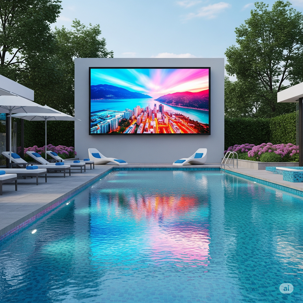 P2.97mm Outdoor LED Video Wall – 9.8ft x 6.6ft (3m x 2m) | Turn-Key System | High Resolution & Weatherproof