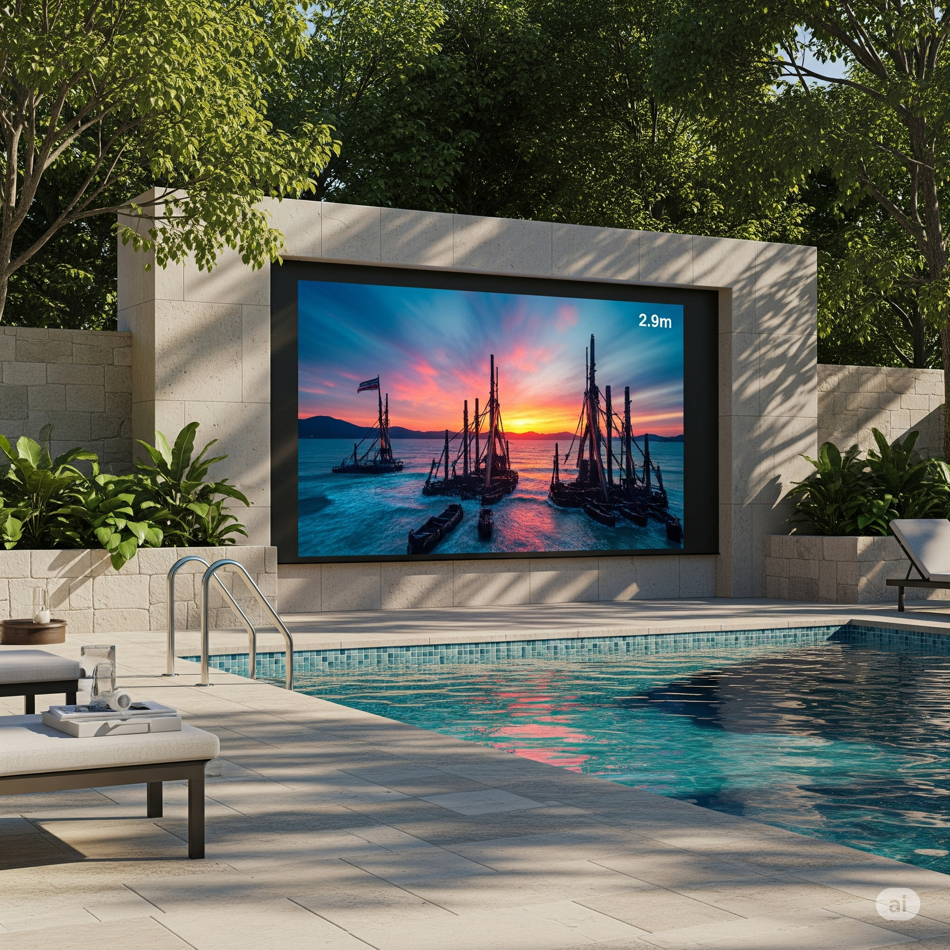 P2.97mm Outdoor LED Video Wall – 9.8ft x 6.6ft (3m x 2m) | Turn-Key System | High Resolution & Weatherproof